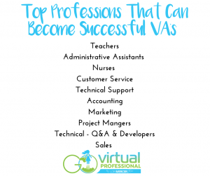 Top Professions That Can Become Successful VA's